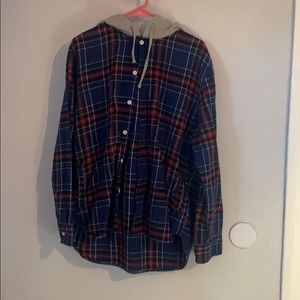 Pacing Sun Hoodie Flannel
